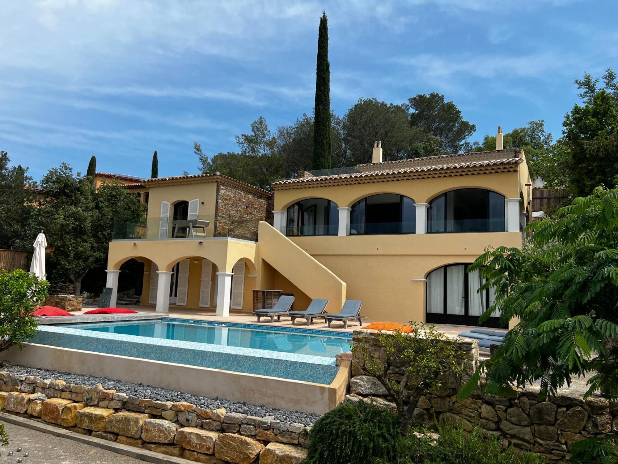 Villa Familiale Avec Vue Imprenable Saint-Raphaël المظهر الخارجي الصورة