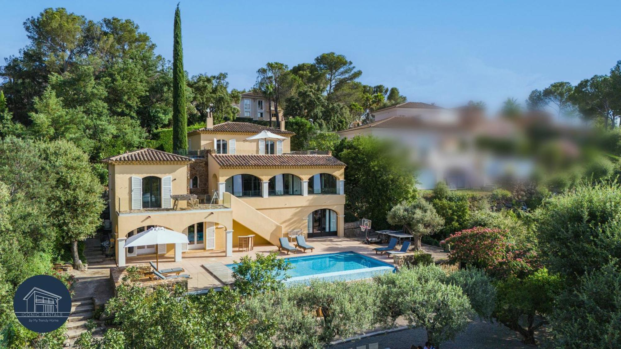 Villa Familiale Avec Vue Imprenable Saint-Raphaël المظهر الخارجي الصورة