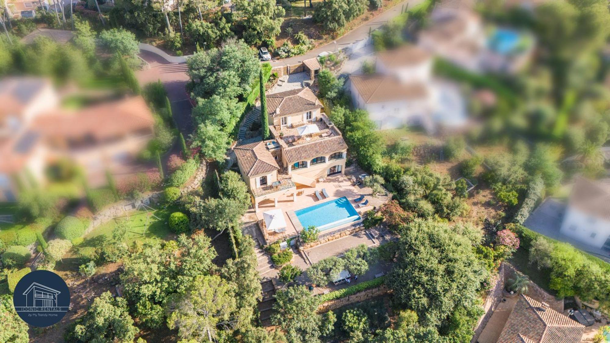 Villa Familiale Avec Vue Imprenable Saint-Raphaël المظهر الخارجي الصورة