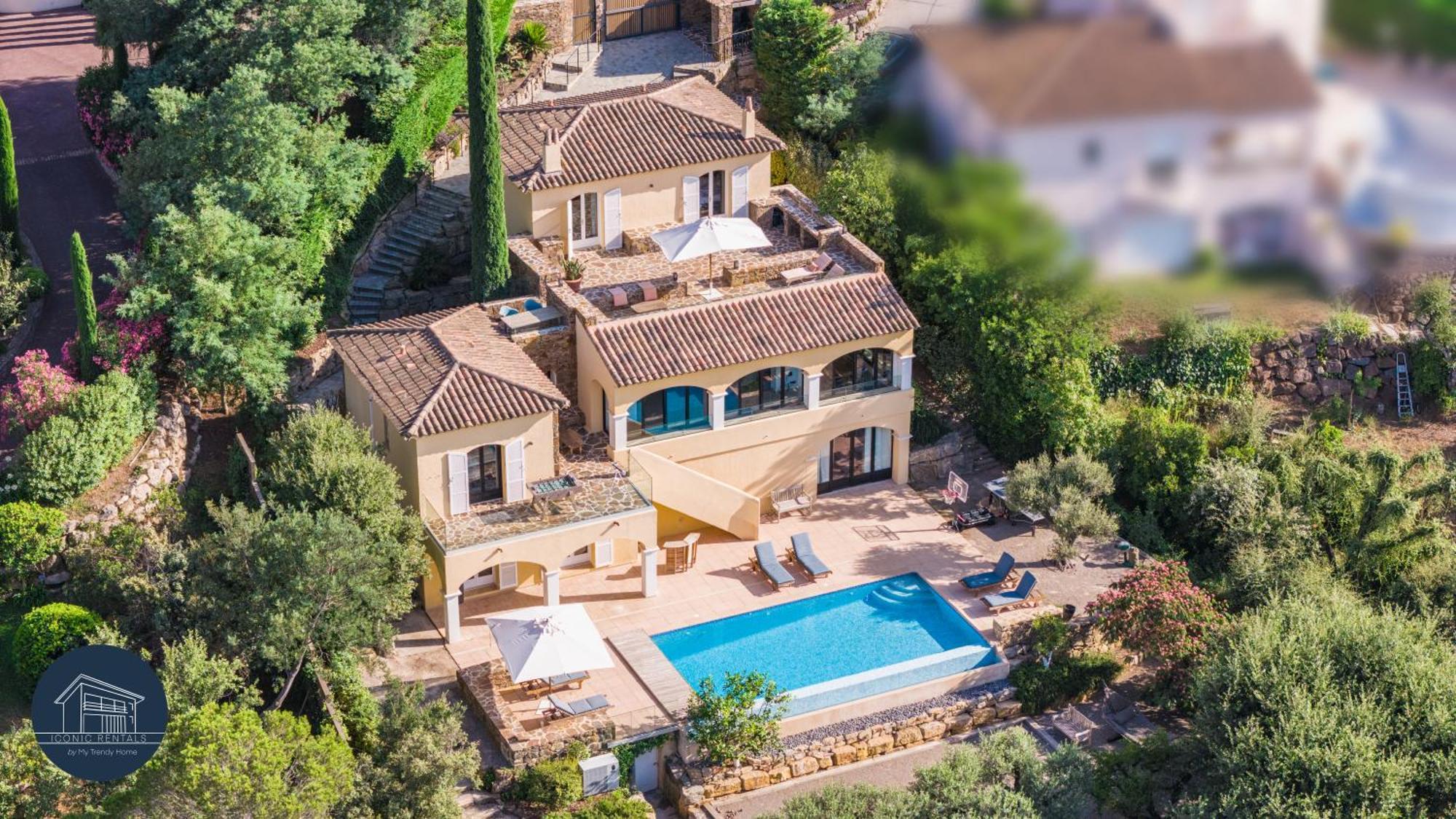 Villa Familiale Avec Vue Imprenable Saint-Raphaël المظهر الخارجي الصورة