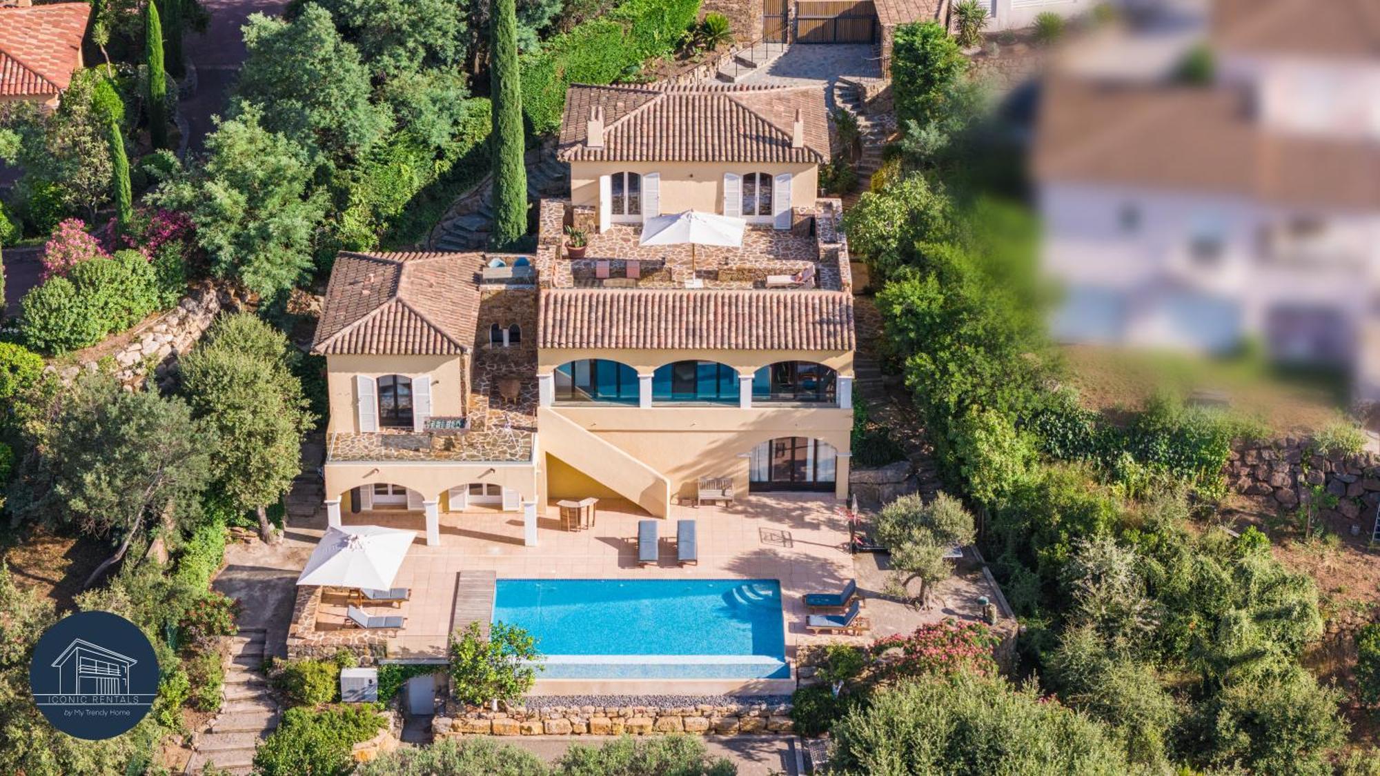 Villa Familiale Avec Vue Imprenable Saint-Raphaël المظهر الخارجي الصورة