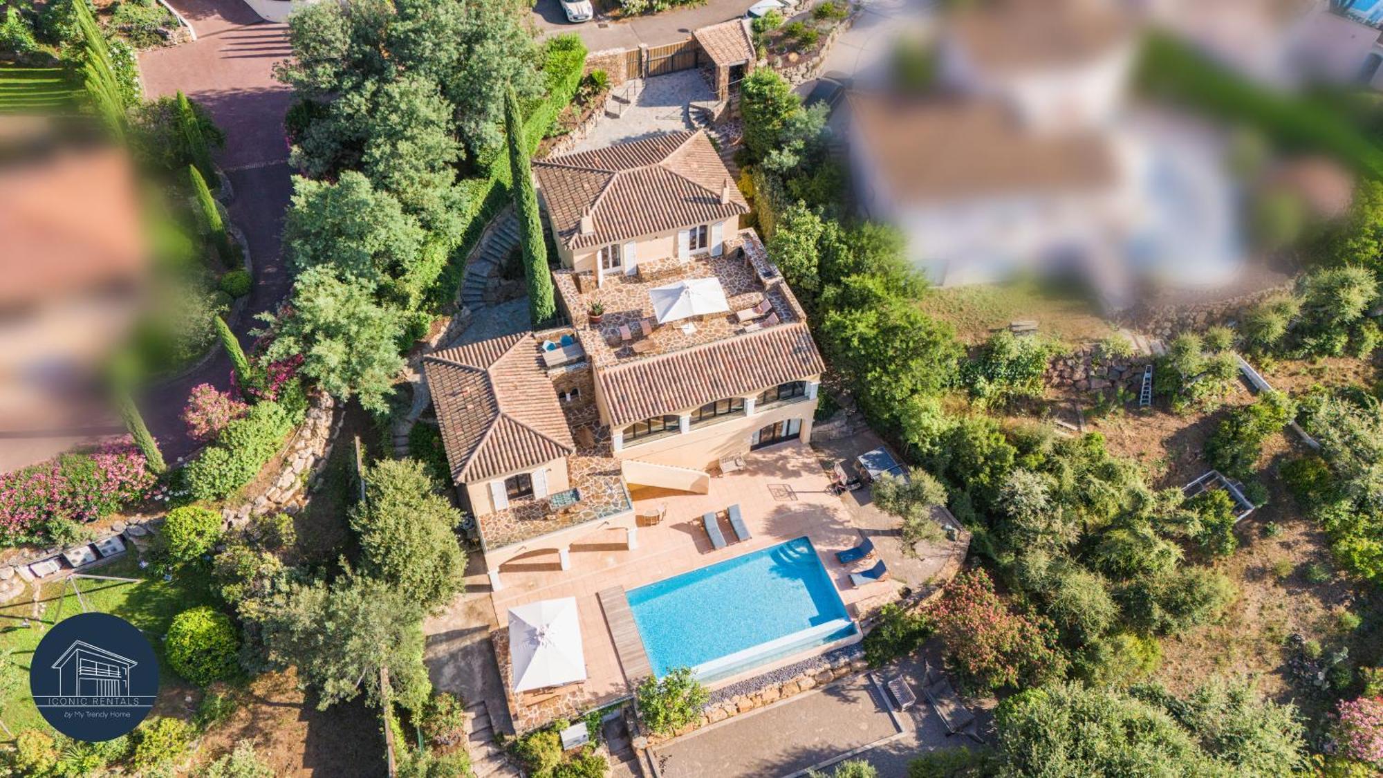 Villa Familiale Avec Vue Imprenable Saint-Raphaël المظهر الخارجي الصورة