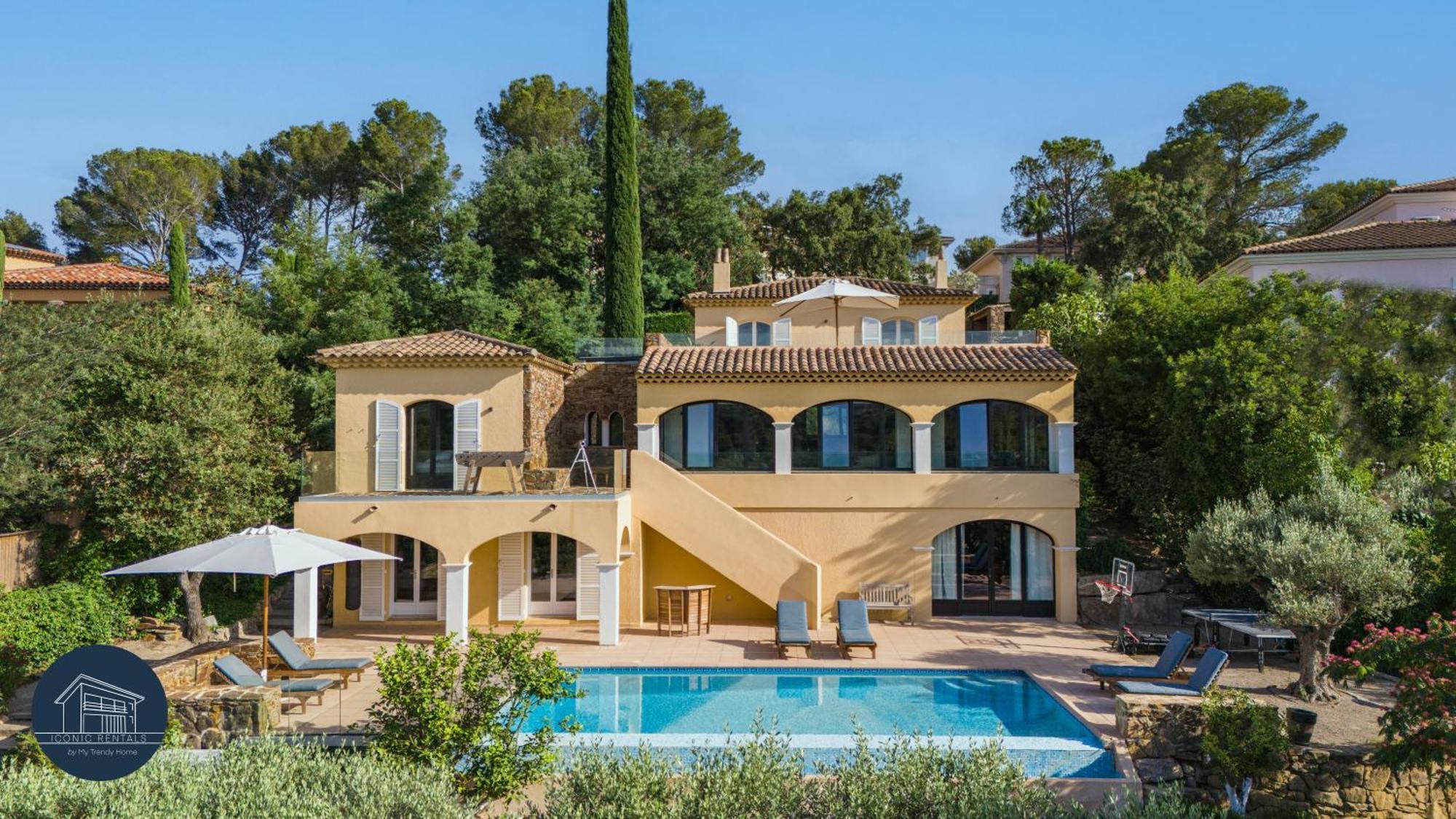 Villa Familiale Avec Vue Imprenable Saint-Raphaël المظهر الخارجي الصورة