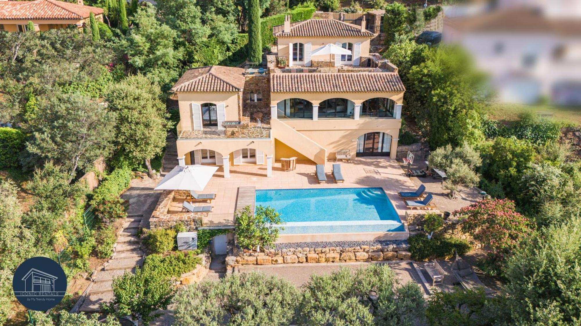 Villa Familiale Avec Vue Imprenable Saint-Raphaël المظهر الخارجي الصورة