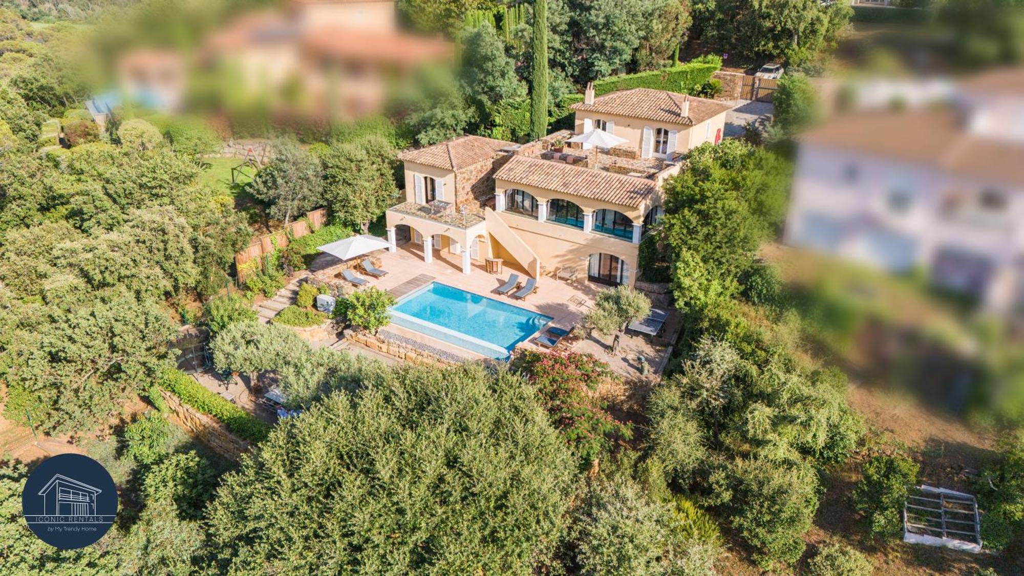 Villa Familiale Avec Vue Imprenable Saint-Raphaël المظهر الخارجي الصورة
