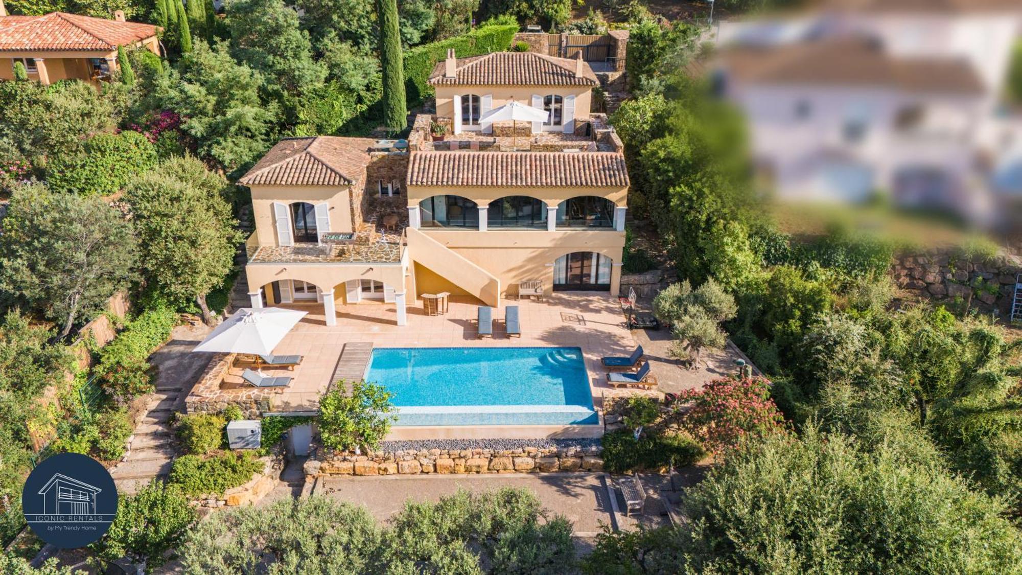 Villa Familiale Avec Vue Imprenable Saint-Raphaël المظهر الخارجي الصورة
